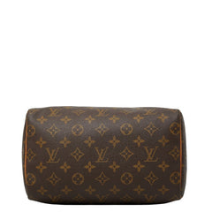 ルイ ヴィトン モノグラム スピーディ25 ミニボストンバッグ ハンドバッグ M41528 ブラウン PVC レザー レディース LOUIS VUITTON 【中古】