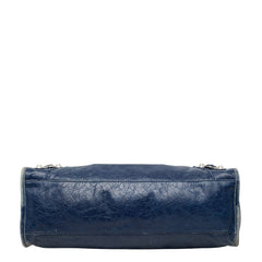 バレンシアガ ジャイアントシティ ハンドバッグ ショルダーバッグ 2WAY 281770 ブルー レザー レディース BALENCIAGA 【中古】