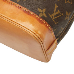 ルイ ヴィトン モノグラム アルマPM 旧型 ハンドバッグ M51130 ブラウン PVC レザー レディース LOUIS VUITTON 【中古】