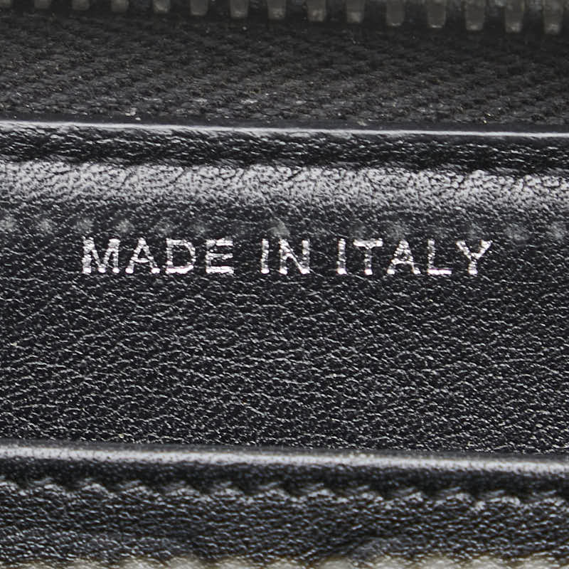 シャネル ブリリアント マトラッセ ココマーク ラウンドファスナー 長財布 ブラック エナメル レディース CHANEL 【中古】