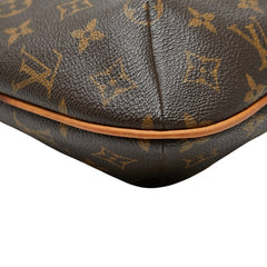 ルイ ヴィトン モノグラム ミュゼット 斜め掛け ショルダーバッグ M51256 ブラウン PVC レザー レディース LOUIS VUITTON 【中古】