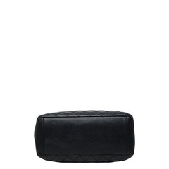 シャネル ココマーク GST グランドショッピングトート チェーン ショルダーバッグ ブラック キャビアスキン レディース CHANEL 【中古】