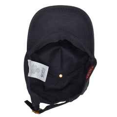 グッチ ロゴ ベースボールキャップ サイズM 788548 ブラック コットン レーヨン メンズ GUCCI 【中古】