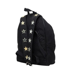 サンローラン シティ リュック バックパック 534968 ブラック キャンバス レザー レディース SAINT LAURENT 【中古】