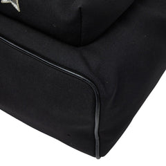サンローラン シティ リュック バックパック 534968 ブラック キャンバス レザー レディース SAINT LAURENT 【中古】