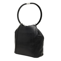 グッチ ヴィンテージ ハンドバッグ ショルダーバッグ 001 3750 ブラック レザー レディース GUCCI 【中古】