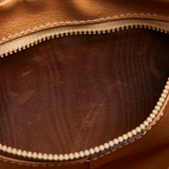 セリーヌ マカダム セカンドバッグ クラッチバッグ ブラウン PVC レザー メンズ CELINE 【中古】