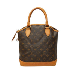 ルイ ヴィトン モノグラム ロックイットPM ハンドバッグ M40102 ブラウン PVC レザー レディース LOUIS VUITTON 【中古】