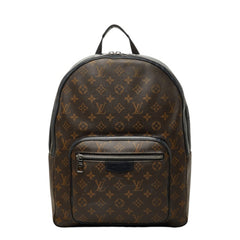 ルイ ヴィトン モノグラム マカサー ジョッシュ リュック バックパック M41530 ブラウン PVC レザー メンズ LOUIS VUITTON 【中古】