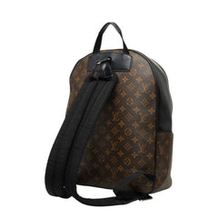 ルイ ヴィトン モノグラム マカサー ジョッシュ リュック バックパック M41530 ブラウン PVC レザー メンズ LOUIS VUITTON 【中古】
