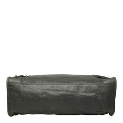 バレンシアガ ザ シティ ハンドバッグ ショルダーバッグ 2WAY 115748 グリーン系 レザー レディース BALENCIAGA 【中古】