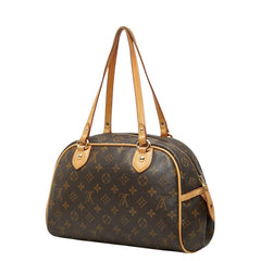 ルイ ヴィトン モノグラム モントルグイユPM ハンドバッグ M95565 ブラウン PVC レザー レディース LOUIS VUITTON 【中古】