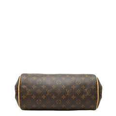 ルイ ヴィトン モノグラム モントルグイユPM ハンドバッグ M95565 ブラウン PVC レザー レディース LOUIS VUITTON 【中古】