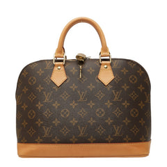 ルイ ヴィトン モノグラム アルマPM 旧型 ハンドバッグ M51130 ブラウン PVC レザー レディース LOUIS VUITTON 中古