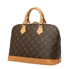 ルイ ヴィトン モノグラム アルマPM 旧型 ハンドバッグ M51130 ブラウン PVC レザー レディース LOUIS VUITTON 中古