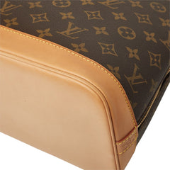 ルイ ヴィトン モノグラム アルマPM 旧型 ハンドバッグ M51130 ブラウン PVC レザー レディース LOUIS VUITTON 中古