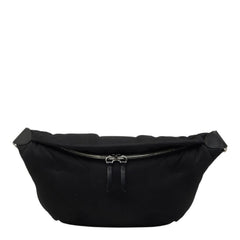 マルタンマルジェラ グラム スラム ボディバッグ ウエストバッグ ブラック ナイロン レザー レディース MARTIN MARGIELA 中古