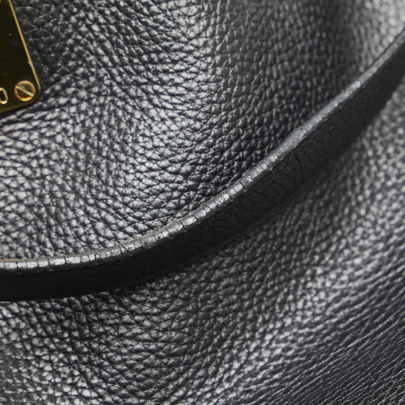 エム シー エム ワンショルダーバッグ ブラック レザー レディース MCM 【中古】