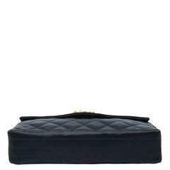 シャネル マトラッセ ココマーク ビジュー 斜め掛け チェーン ショルダーバッグ ブラック サテン レディース CHANEL 中古