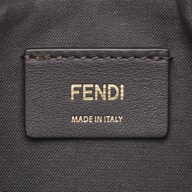 フェンディ フェンディグラフィ スモール ハンドバッグ ホーボーバッグ 8BR798 ピンク レザー レディース FENDI 【中古】