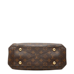 ルイ ヴィトン モノグラム モンテーニュBB ハンドバッグ ショルダーバッグ 2WAY M41055 ブラウン PVC レザー レディース LOUIS VUITTON 中古