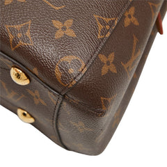 ルイ ヴィトン モノグラム モンテーニュBB ハンドバッグ ショルダーバッグ 2WAY M41055 ブラウン PVC レザー レディース LOUIS VUITTON 中古