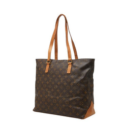 ルイ ヴィトン モノグラム カバメゾ トートバッグ ショルダーバッグ M51151 ブラウン PVC レザー レディース LOUIS VUITTON 中古