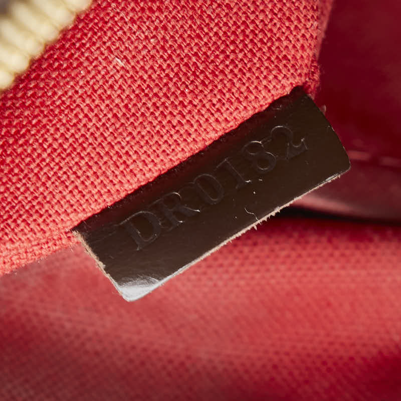 ルイ ヴィトン ダミエ ウェストミンスターGM トートバッグ ショルダーバッグ N41103 ブラウン PVC レザー レディース LOUIS VUITTON 【中古】