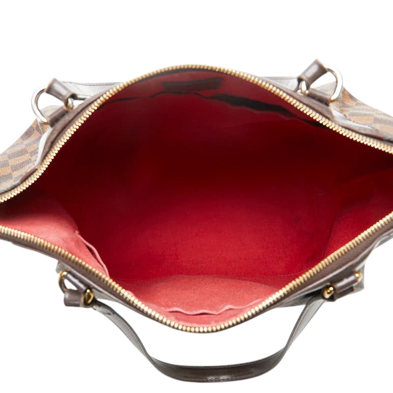 ルイ ヴィトン ダミエ ウェストミンスターGM トートバッグ ショルダーバッグ N41103 ブラウン PVC レザー レディース LOUIS VUITTON 【中古】