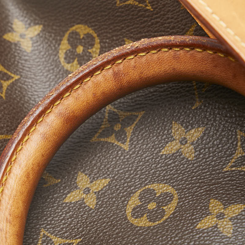 ルイ ヴィトン モノグラム キーポル50 ボストンバッグ ハンドバッグ M41426 ブラウン PVC レザー レディース LOUIS VUITTON 【中古】