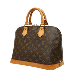ルイ ヴィトン モノグラム アルマPM 旧型 ハンドバッグ M51130 ブラウン PVC レザー レディース LOUIS VUITTON 中古