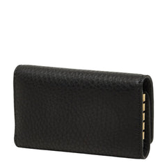 セリーヌ トリオンフ キーケース ブラック ゴールド レザー レディース CELINE 中古