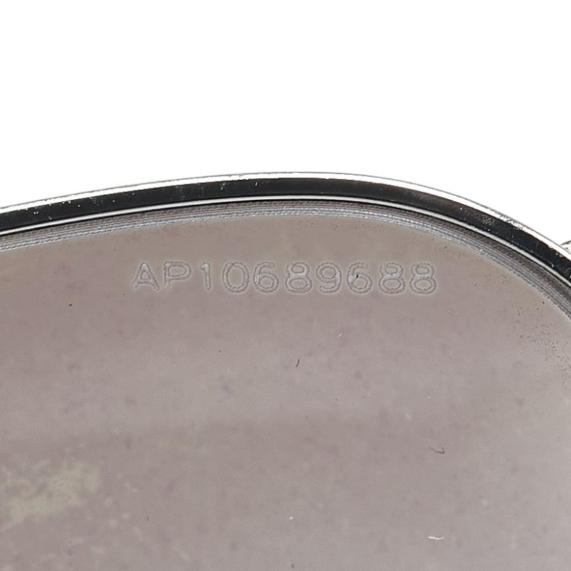 プラダ サイドロゴ サングラス SPR75G シルバー ブラック プラスチック レディース PRADA 【中古】