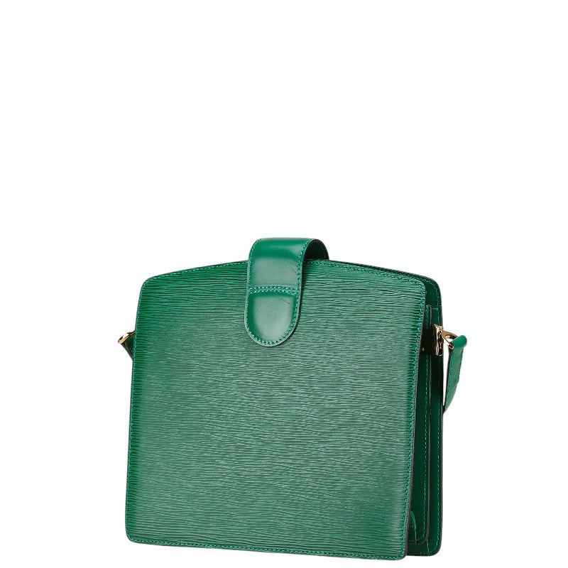 ルイ ヴィトン エピ カプチン 斜め掛け ショルダーバッグ M52344 ボルネオグリーン レザー レディース LOUIS VUITTON 【中古】