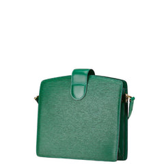 ルイ ヴィトン エピ カプチン 斜め掛け ショルダーバッグ M52344 ボルネオグリーン レザー レディース LOUIS VUITTON 中古