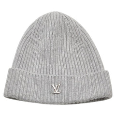 ルイ ヴィトン ボネ LV スパーク ニットキャップ ニット帽 ビーニー M77875 グレー カシミヤ レディース LOUIS VUITTON 【中古】