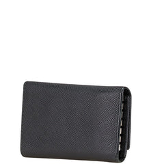プラダ キーケース 6連 2PG222 ブラック レザー メンズ PRADA 【中古】