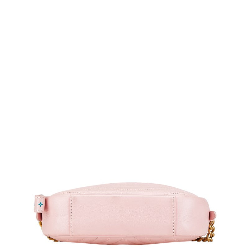 ルイ ヴィトン ニューウェーブカメラバッグ ショルダーバッグ M53683 ピンク レザー レディース LOUIS VUITTON 【中古】