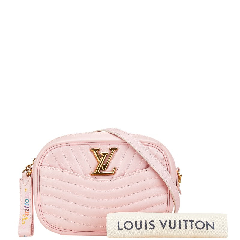ルイ ヴィトン ニューウェーブカメラバッグ ショルダーバッグ M53683 ピンク レザー レディース LOUIS VUITTON 【中古】