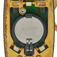 ルイ ヴィトン ダミエ アストロピル キーホルダー キーリング バッグチャーム ライト M66186 ブラウン ゴールド PVC メッキ レディース LOUIS VUITTON 【中古】