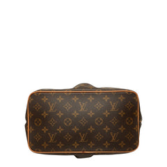 ルイ ヴィトン モノグラム パレルモPM ハンドバッグ ショルダーバッグ 2WAY M40145 ブラウン PVC レザー レディース LOUIS VUITTON 中古