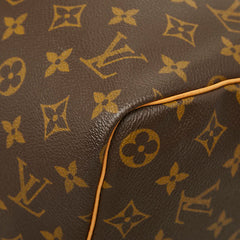 ルイ ヴィトン モノグラム キーポル45 ボストンバッグ トラベルバッグ M41428 ブラウン PVC レザー レディース LOUIS VUITTON 中古