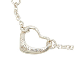 ティファニー オープンハート ブレスレット SV925 シルバー レディース TIFFANY&Co. 中古