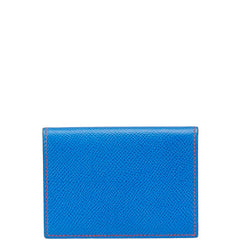 エルメス アジェンダ ミニ 手帳カバー ブルー系 ヴォーエプソン レディース HERMES 【中古】