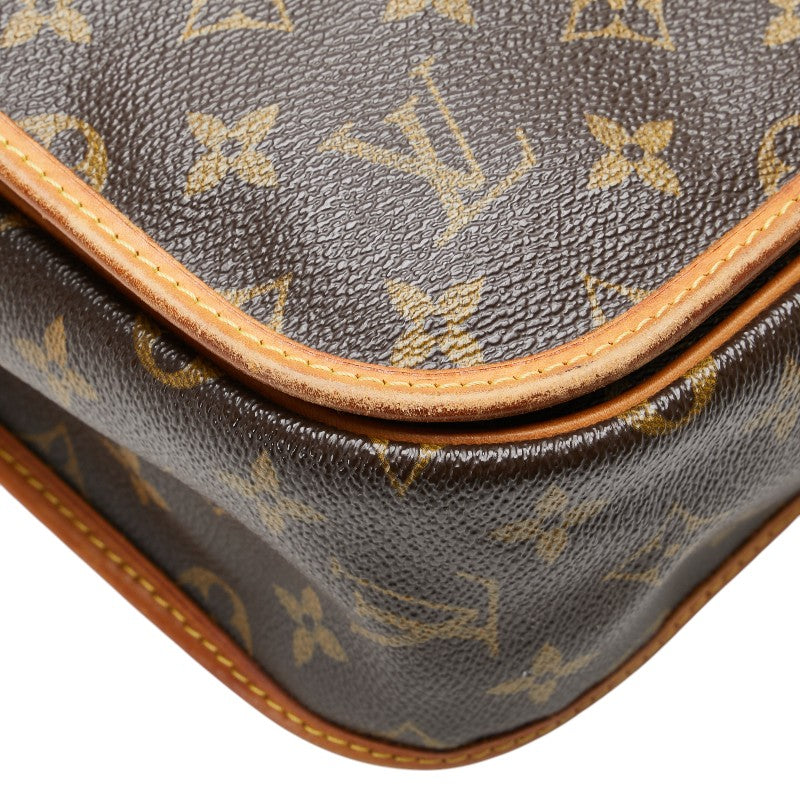 ルイ ヴィトン モノグラム ボスフォールPM ショルダーバッグ M40106 ブラウン PVC レザー レディース LOUIS VUITTON 【中古】