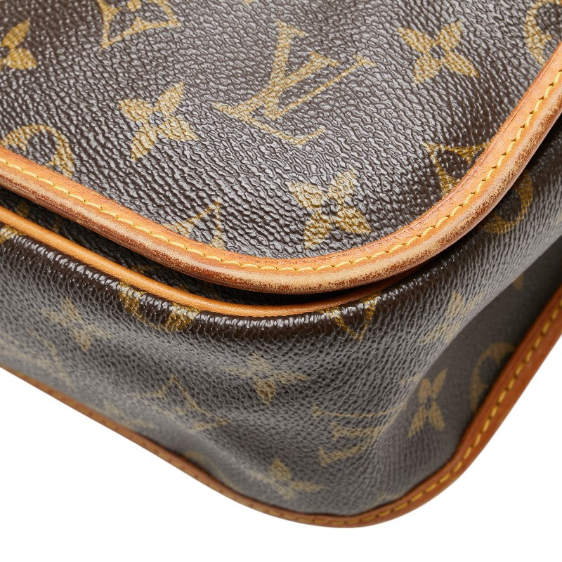 ルイ ヴィトン モノグラム ボスフォールPM ショルダーバッグ M40106 ブラウン PVC レザー レディース LOUIS VUITTON 【中古】