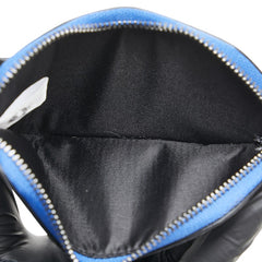 エム シー エム ヴィセトス バッグチャーム コインケース MXZCATA14BK001 ブラック ブルー レザー メンズ MCM 【中古】