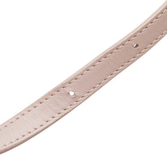 エム シー エム ヴィセトス バレンタイン限定 斜め掛け チェーン ショルダーバッグ ピンク レッド レザー レディース MCM 【中古】