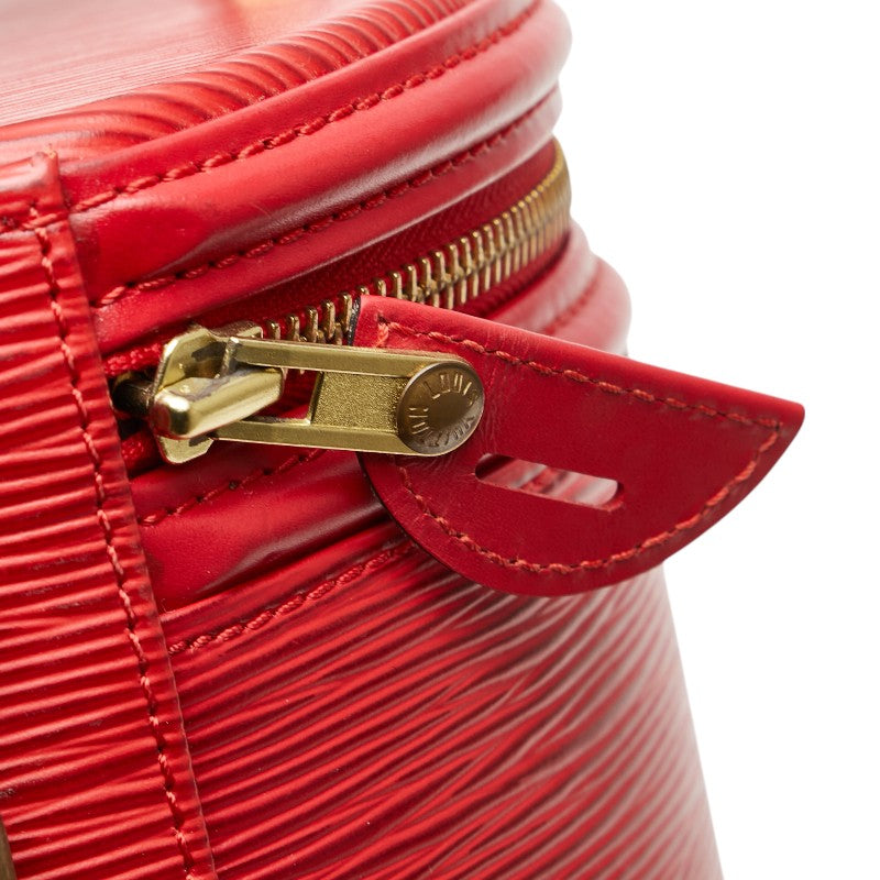 ルイ ヴィトン エピ カンヌ バニティバッグ ハンドバッグ M48037 カスティリアンレッド レザー レディース LOUIS VUITTON 【中古】
