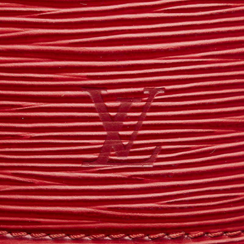 ルイ ヴィトン エピ カンヌ バニティバッグ ハンドバッグ M48037 カスティリアンレッド レザー レディース LOUIS VUITTON 【中古】